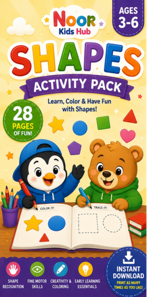Shapes Activity Book